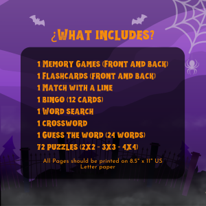 Juegos de Halloween imprimibles