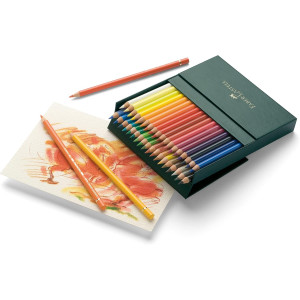 3 110038 - Estuche estudio con 36 lápices de colores polychromos, multicolor