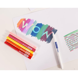 Set de 25 Bolígrafos Mágicos Asombrosos - Cambio de Color, Letras 3D, Mensajes Secretos - Suministros Creativos de Arte - Idea