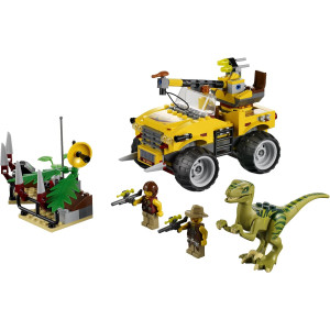 LEGO Dino Raptor Chase 259pieza(s) Juego de construcción - Juegos de construcción (Multicolor, 5 año(s), 259 Pieza(s), 12 año(