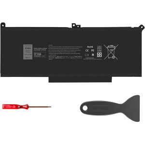 ASUNCELL 60Wh 7,6 V F3YGT Batería para DELL